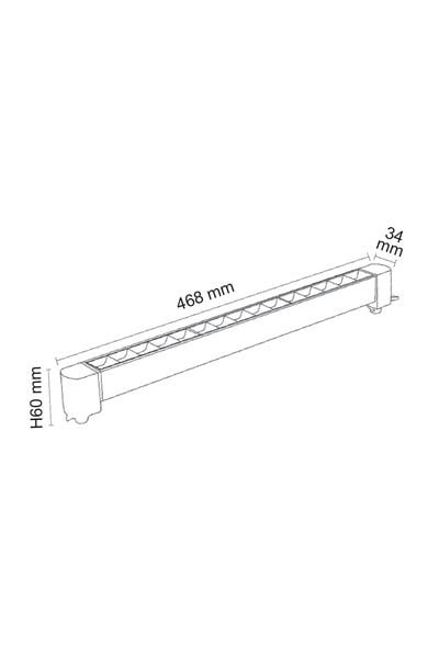 FL-5583 SWForlife FL-5583 SW 47 Cm Kompakt Lensli Monofaze Ray Armatürleri 30W Hareketli Ray ArmatürüForlife FL-5583 SW 47 Cm Kompakt Lensli Monofaze Ray{ubercoelektromarket}