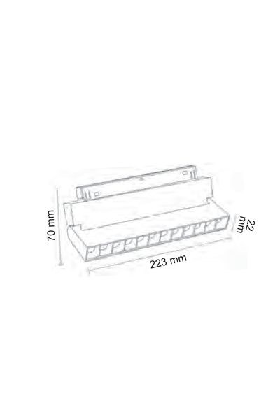FL-6622 GRForlife FL-6622 Gray 22 Cm Hareketli Kompakt Lensli Magnet Armatür Gray 12WForlife FL-6622 Gray 22 Cm Hareketli Kompakt Lensli Magnet{ubercoelektromarket}