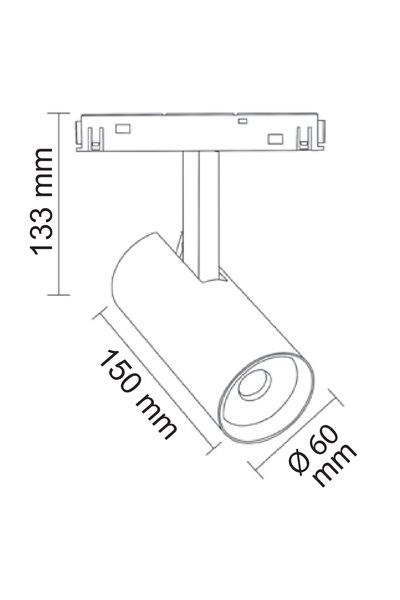 FL-6672Forlife FL-6672 Magnet Ray Spot 20WForlife FL-6672 Magnet Ray Spot 20W{ubercoelektromarket}