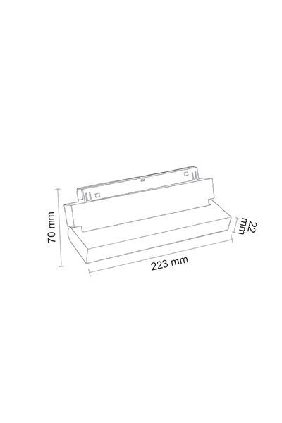 FL-6682 WForlife FL-6682 White Beyaz Kasa Magnet Armatür (ral 9016) 12WForlife FL-6682 White Beyaz Kasa Magnet Armatür (ral 9016){ubercoelektromarket}