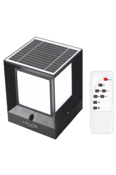 HS 4009Helios Solar Bahçe Aydınlatma – Kumandalı IP 65  60 W E27Helios HS-4009 60W Solar Bahçe Aydınlatma Armatürü Kumandalı IP65{ubercoelektromarket}
