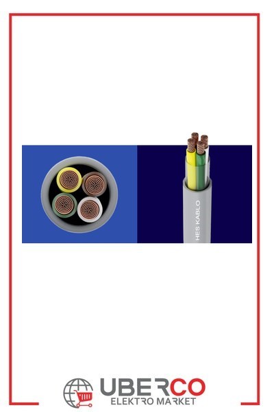 HES-LIHH(5x1mm²-214)Hes 5x1mm² LIHH KabloHes 5x1mm² LIHH Kablo{ubercoelektromarket}