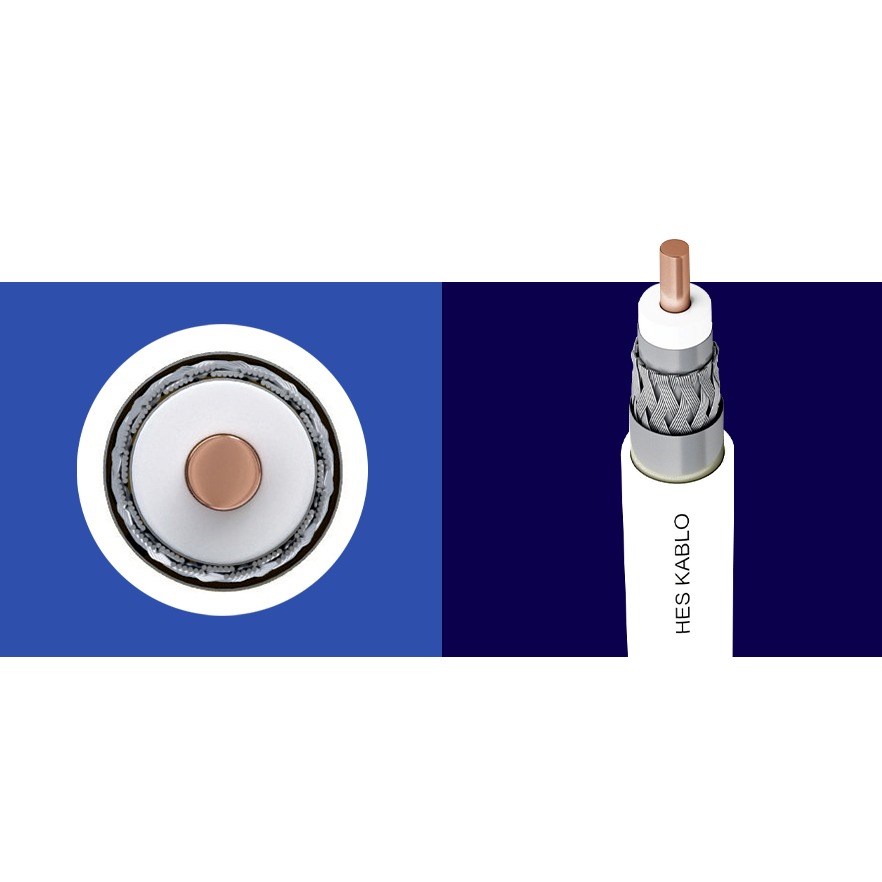 HES-KOAX-KLBKR-06Hes KOAX-KLBKR RG 6 / U-4 Trishield Cu / CuSn PVC KabloHes KOAX-KLBKR RG 6 - U-4 Trishield Cu - CuSn PVC Kablo{ubercoelektromarket}