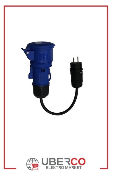 HIMS HCCA-MM3216-FHims HCCA-MM3216-F 3x2,5 TTR 1/16A Fiş - 3/32A Priz 30cm Kablolu DönüştürücüHims HCCA-MM3216-F 3x2,5 TTR 1-16A Fiş{ubercoelektromarket}