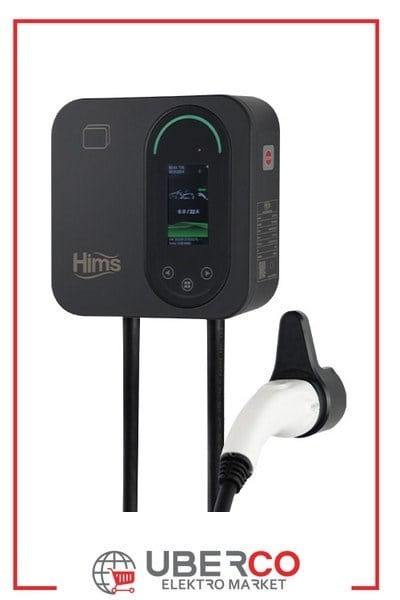 P178465Hims HCDKS-22 22kW Tip 2 Soketli 5m Kablolu Siyah Smart Elektrikli Araç Şarj İstasyonuHims HCDKS-22 22kW Tip 2 Soketli 5m Kablolu Siyah Smart{ubercoelektromarket}