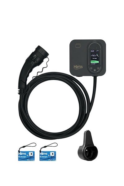 P178465Hims HCDKS-22 22kW Tip 2 Soketli 5m Kablolu Siyah Smart Elektrikli Araç Şarj İstasyonuHims HCDKS-22 22kW Tip 2 Soketli 5m Kablolu Siyah Smart{ubercoelektromarket}