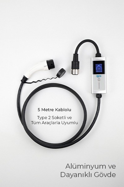 P178464Hims HCTK-22-G 22kW Tip 2 Soketli Taşınabilir Elektrikli Araç Şarj CihazıHims HCTK-22-G 22kW Tip 2 Soketli Taşınabilir Elektrikli{ubercoelektromarket}