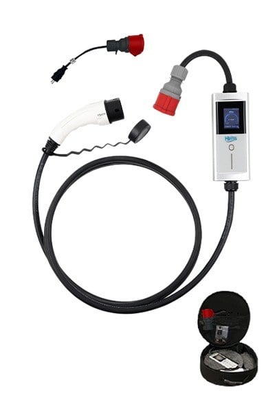 HIMS HCTK-22-G-TFHims HCTK-22-G-TF 22kW Tip 2 Soketli Sanayi Tipi Konnektörlü Taşınabilir Elektrikli Araç Şarj CihazıHims HCTK-22-G-TF 22kW Tip 2 Soketli Sanayi Tipi{ubercoelektromarket}