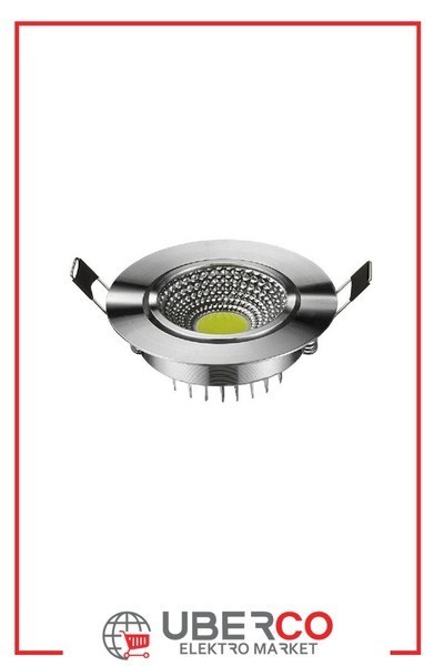 016-009-0005 SHoroz 016-009-0005 Lilya 5W Led Spot Armatür Mat Krom 2700K Sarı 185-264VHoroz 016-009-0005 Lilya 5W Led Spot Armatür Mat Krom 2700K Sarı{ubercoelektromarket}