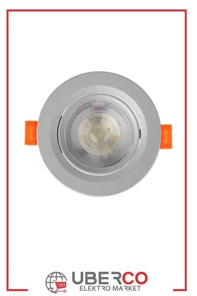 016-053-0005 SB-BHoroz 016-053-0005 Nora 5W Led Spot Armatür Beyaz 7000K Soğuk Beyaz 220-240VHoroz 016-053-0005 Nora 5W Led Spot Armatür Beyaz 7000K Soğuk{ubercoelektromarket}