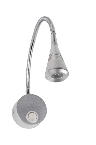 040-006-0003 GHoroz 040-006-0003 Kuğu 3W Led Okuma Lambaları Gümüş 4200K Ilık Beyaz 85-265VHoroz 040-006-0003 Kuğu 3W Led Okuma Lambaları Gümüş 4200K Ilık{ubercoelektromarket}