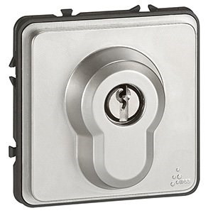 LEGRAND 077875Legrand Soliroc IK10 - IP54  2 pozisyonlu kilitli liht butonuLegrand 2 pozisyonlu kilitli liht butonu, 6 A{ubercoelektromarket}
