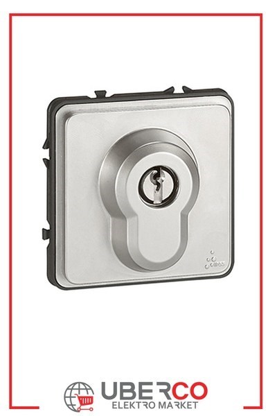 LEGRAND 077875Legrand Soliroc IK10 - IP54  2 pozisyonlu kilitli liht butonuLegrand 2 pozisyonlu kilitli liht butonu, 6 A{ubercoelektromarket}