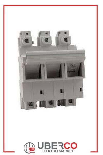 LEGRAND 021604Legrand Kartuş sigorta yuvası 3P (22X58 kartuşlar için)Legrand 3 Kutup{ubercoelektromarket}