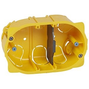 LEGRAND 080049Legrand Batibox alçıpan Buat 3modül için Derinlik:40mmLegrand 3 modül{ubercoelektromarket}