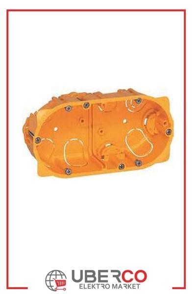 LEGRAND 080042Legrand Batibox alçıpan Buat İkili - 4/5 modül - Derinlik:40mmLegrand 40 mm - 4 modül{ubercoelektromarket}