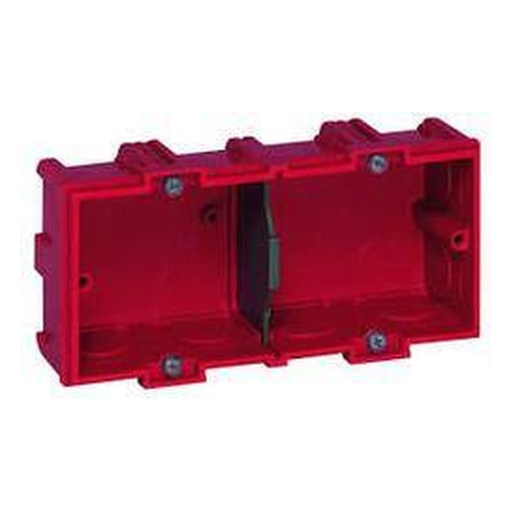 LEGRAND 080142Legrand Batibox örme duvar için Buat İkili - 4/5 modül - Derinlik:40mmLegrand 40 mm - 4 modül{ubercoelektromarket}