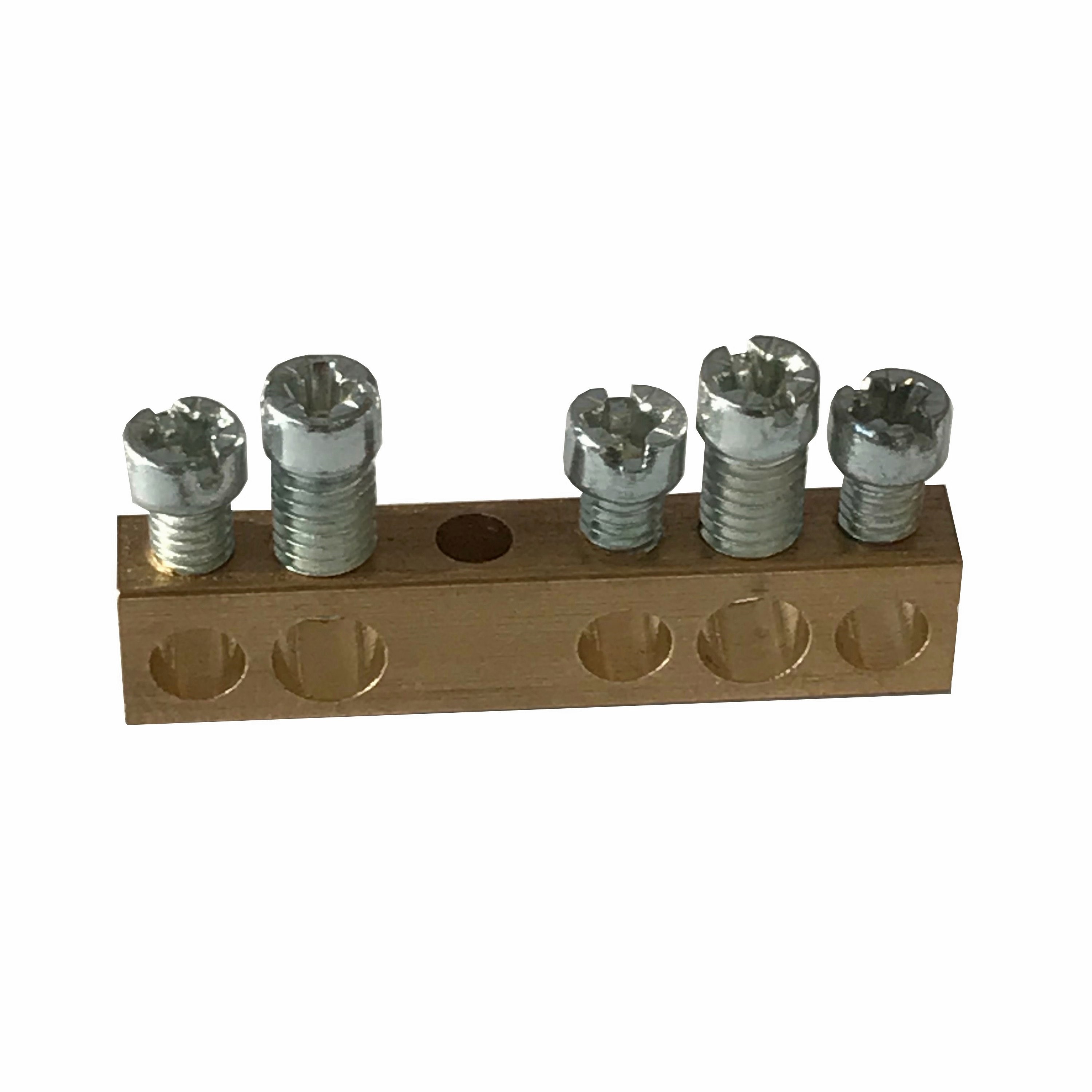LEGRAND 134000Legrand Practibox S Pirinç Klemens 5 delikliLegrand 5 delikli klemens{ubercoelektromarket}