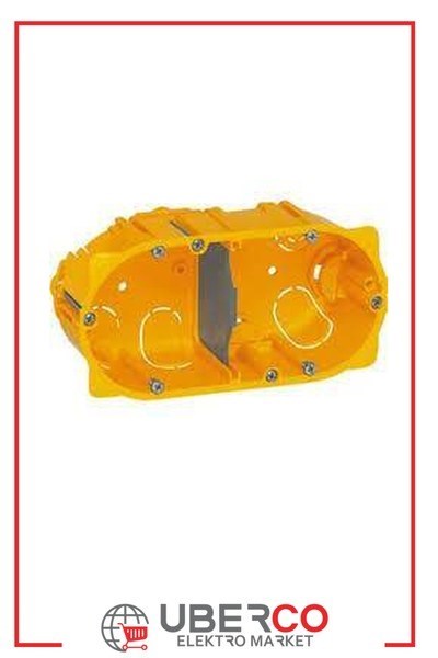 LEGRAND 080052Legrand Batibox alçıpan Buat İkili - 4/5 modül - Derinlik:50mmLegrand 50 mm - 4 modül{ubercoelektromarket}