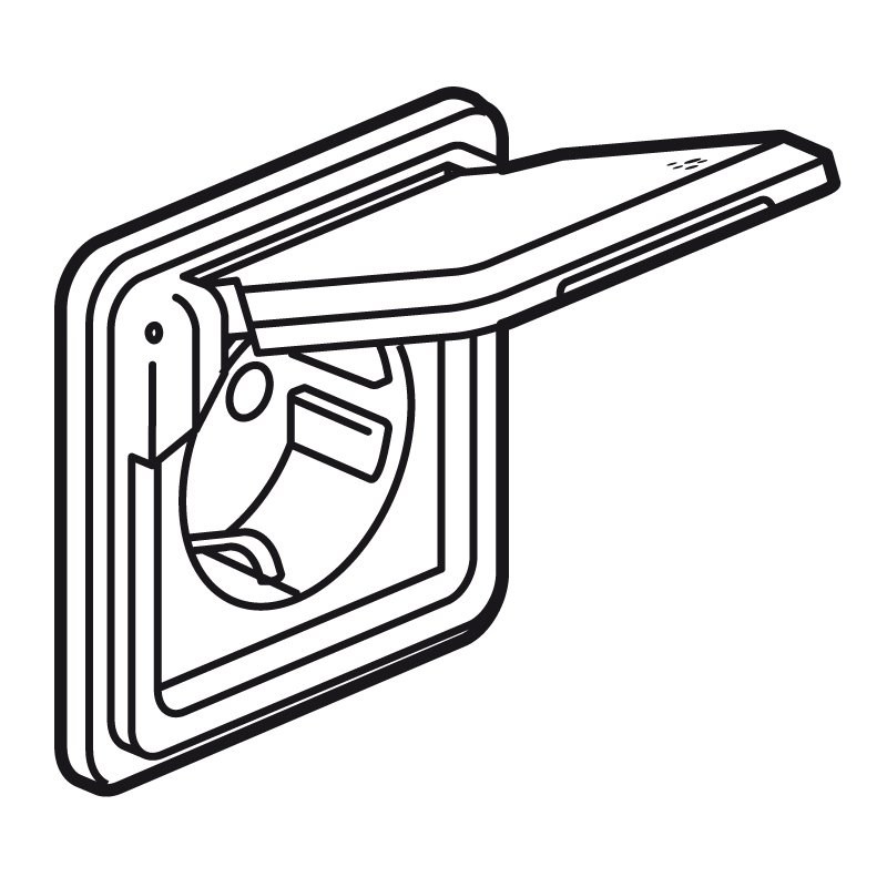 LEGRAND 077835Legrand Alman Standardı Prizler, 16A - Kapaklı topraklı, 2P+T, IP55, Vida BağlantıLegrand Alman Standardı Prizler, 16A - Kapaklı topraklı{ubercoelektromarket}
