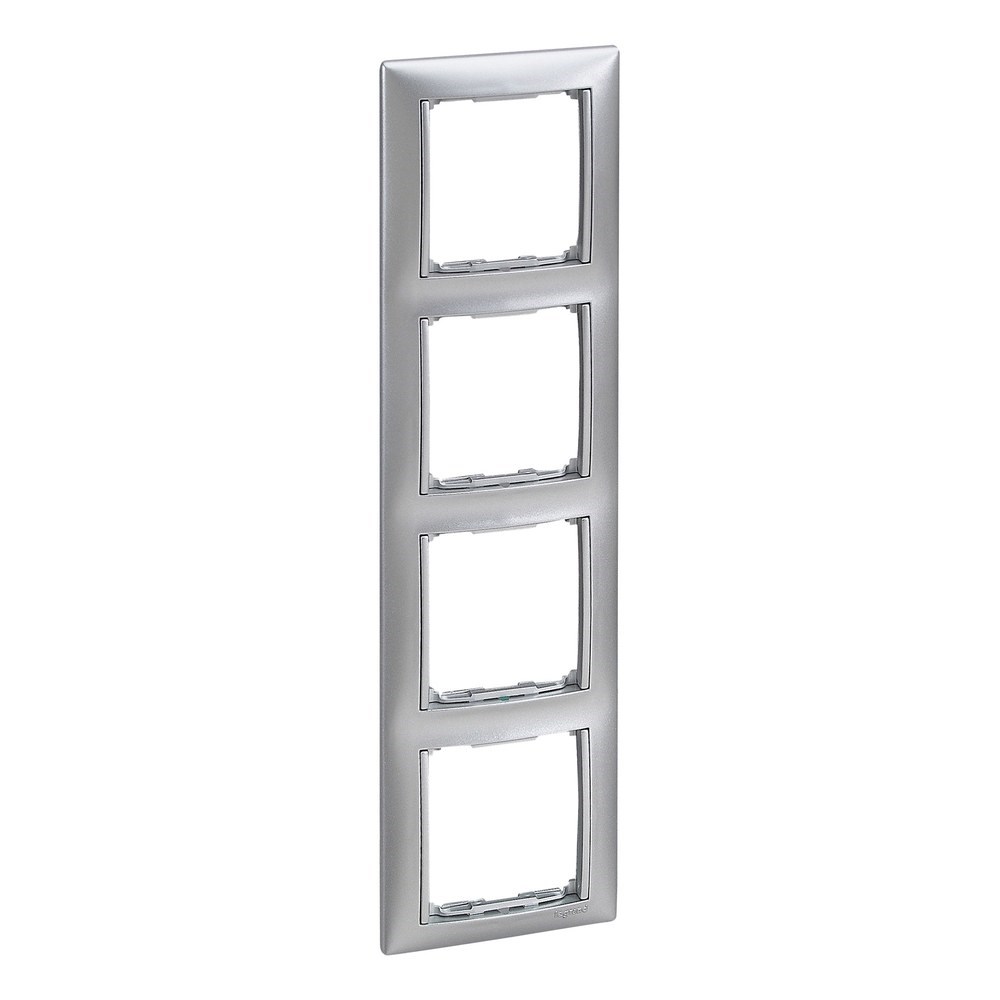 LEGRAND 770154Legrand Alüminyum Çerçeveler - DörtlüLegrand Alüminyum Çerçeveler - Dörtlü{ubercoelektromarket}