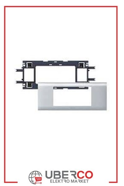 LEGRAND 011206Legrand Alüminyum DLP Gulot Kanalı İçin Sistem Armada Mekanizma Kaidesi - 6 Modül, Kapak Genişliği 65 mmLegrand Alüminyum DLP Gulot Kanalı İçin Sistem Armada{ubercoelektromarket}