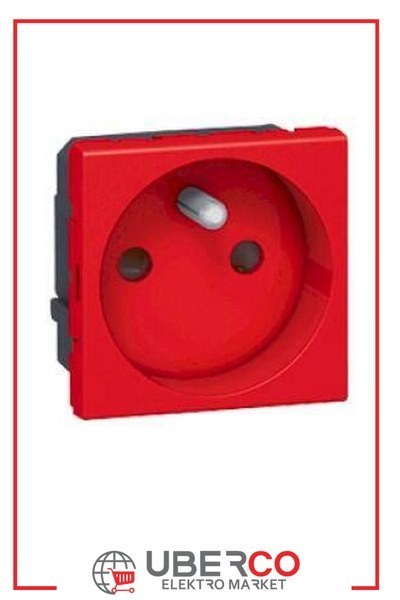 LEGRAND 077118Legrand Alüminyum DLP Gulot Kanalı İçin Sistem Armada Prizi (UPS) - 2 Modül, 1x2P+T, KırmızıLegrand Alüminyum DLP Gulot Kanalı İçin Sistem Armada Prizi{ubercoelektromarket}