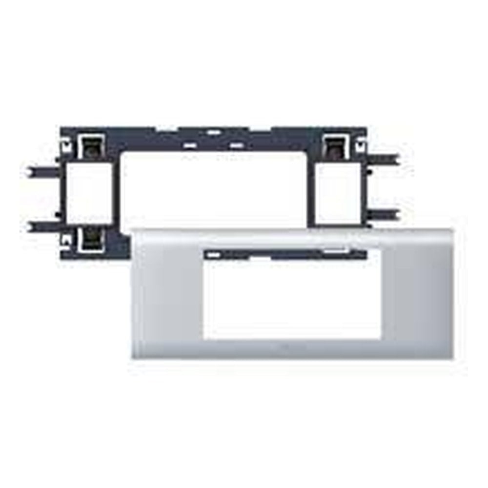 LEGRAND 011204Legrand Alüminyum DLP Gulot Kanalı İçin Sistem Armada Mekanizma Kaidesi - 4 Modül, Kapak Genişliği 65 mmLegrand Alüminyum DLP Gulot Kanalı İçin Sistem Armada{ubercoelektromarket}