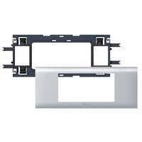 LEGRAND 011204Legrand Alüminyum DLP Gulot Kanalı İçin Sistem Armada Mekanizma Kaidesi - 4 Modül, Kapak Genişliği 65 mmLegrand Alüminyum DLP Gulot Kanalı İçin Sistem Armada{ubercoelektromarket}