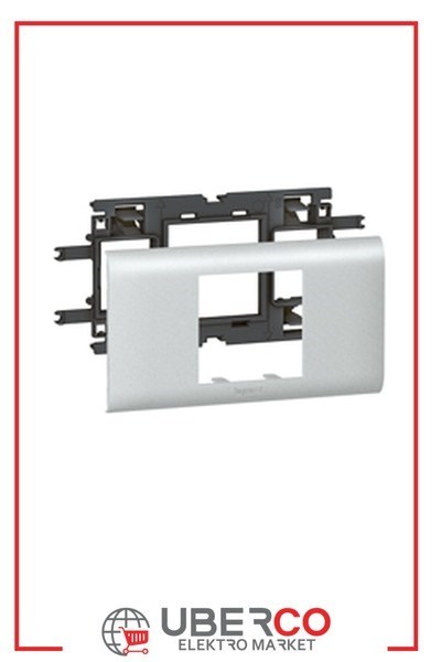 LEGRAND 011216Legrand Alüminyum DLP Gulot Kanalı İçin Sistem Armada Mekanizma Kaidesi - 6 Modül, Kapak Genişliği 85 mmLegrand Alüminyum DLP Gulot Kanalı İçin Sistem Armada{ubercoelektromarket}