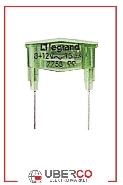 LEGRAND 775897Legrand Ampüller - Yedek yeşil ampül 0,5 mA 230 VLegrand Ampüller - Yedek yeşil ampül 0,5 mA 230 V{ubercoelektromarket}