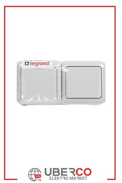 LEGRAND 782391Legrand Forix IP44 serisi Anahtar + Çocuk korumalı topraklı priz, GriLegrand Anahtar + kapaklı çocuk korumalı topraklı priz - Gri{ubercoelektromarket}