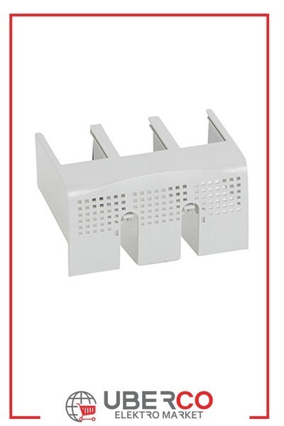 LEGRAND 421052Legrand DPX³ 250 serisi 3 kutup için arkadan bağ. Mühürlenebilir terminal koruyucu kapakLegrand Arkadan bağlantı için terminal koruyucu kapaklar (3{ubercoelektromarket}