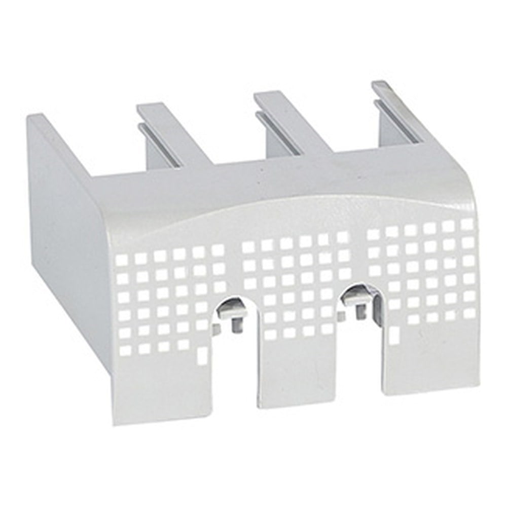 LEGRAND 421050Legrand DPX³ 160 serisi 3 kutup için arkadan bağ. Mühürlenebilir terminal koruyucu kapakLegrand Arkadan bağlantı için terminal koruyucu kapaklar (3{ubercoelektromarket}
