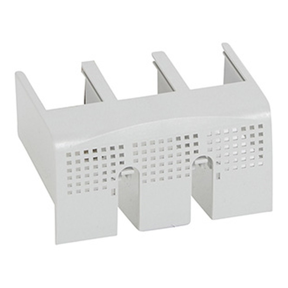 LEGRAND 421052Legrand DPX³ 250 serisi 3 kutup için arkadan bağ. Mühürlenebilir terminal koruyucu kapakLegrand Arkadan bağlantı için terminal koruyucu kapaklar (3{ubercoelektromarket}