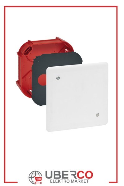 LEGRAND 089272Legrand Batibox Birleştirme buatı - Buat dış boyutlar :120 x 120 x 40mmLegrand Birleştirme Buatları - 120x120x40 mm{ubercoelektromarket}