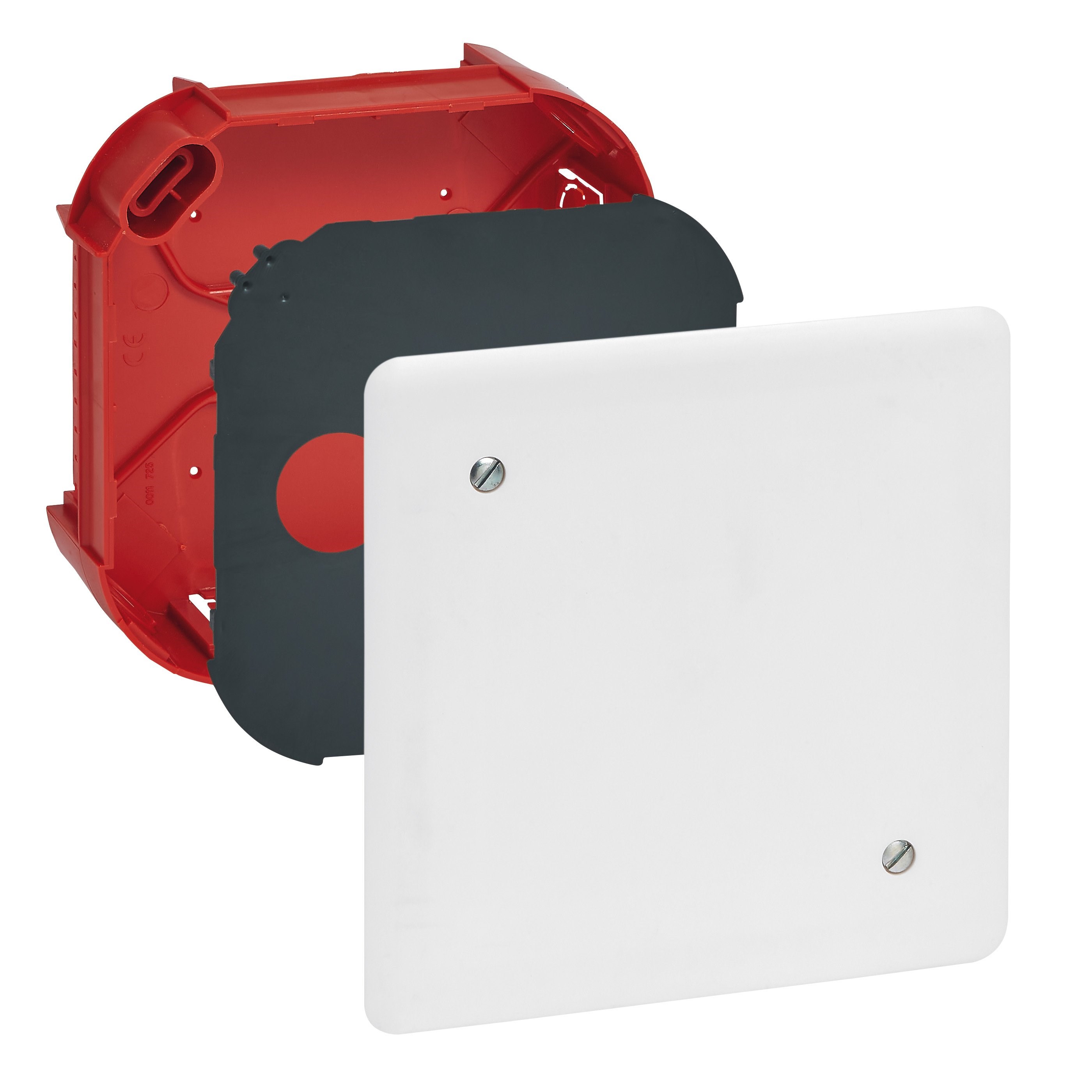 LEGRAND 089272Legrand Batibox Birleştirme buatı - Buat dış boyutlar :120 x 120 x 40mmLegrand Birleştirme Buatları - 120x120x40 mm{ubercoelektromarket}