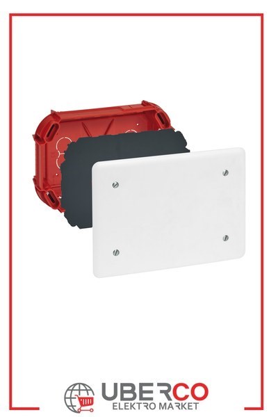 LEGRAND 089273Legrand Batibox Birleştirme buatı - Buat dış boyutlar :165 x 115 x 40mmLegrand Birleştirme Buatları - 165x115x40 mm{ubercoelektromarket}