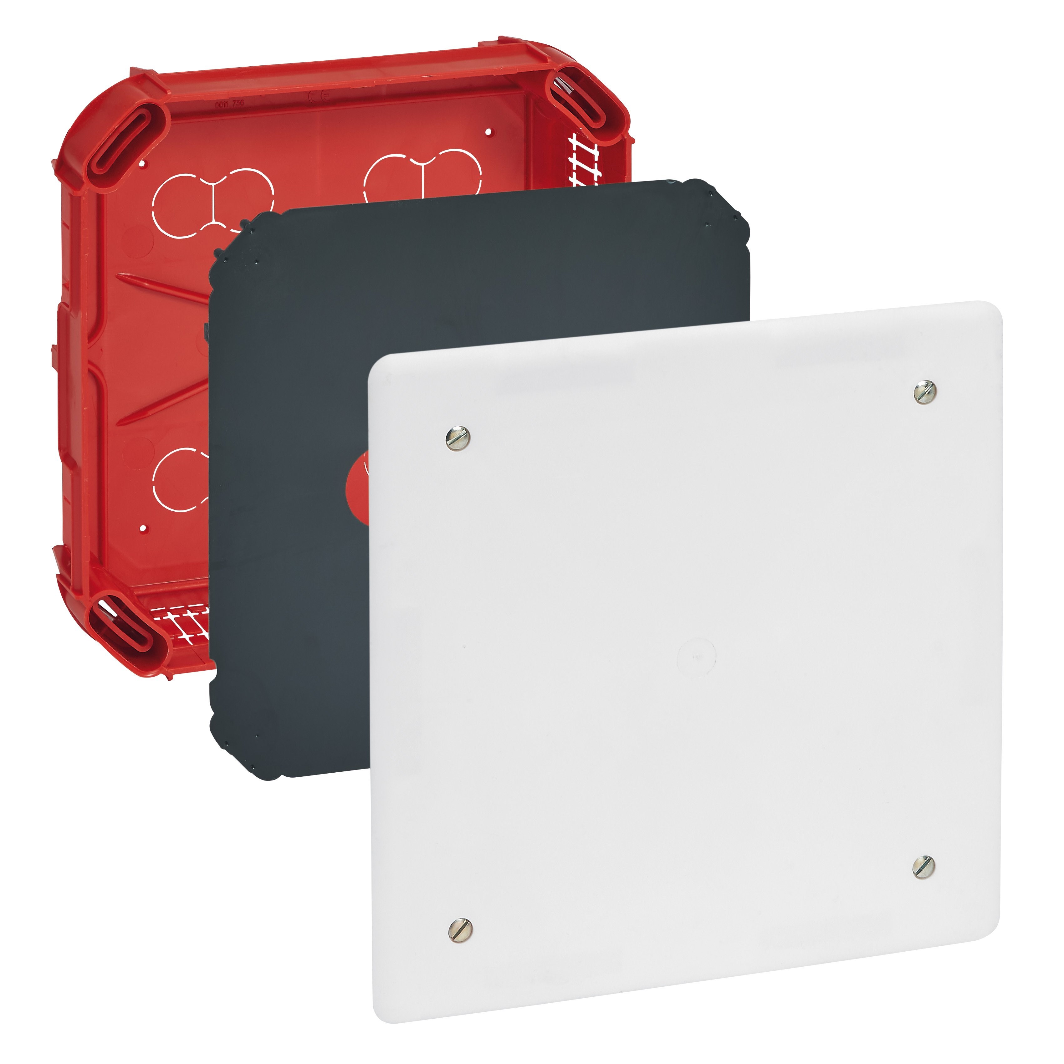 LEGRAND 089274Legrand Batibox Birleştirme buatı - Buat dış boyutlar :175 x 175 x 40mmLegrand Birleştirme Buatları - 175x175x40 mm{ubercoelektromarket}