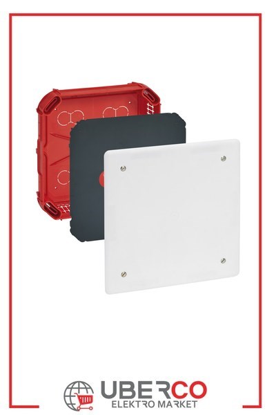 LEGRAND 089274Legrand Batibox Birleştirme buatı - Buat dış boyutlar :175 x 175 x 40mmLegrand Birleştirme Buatları - 175x175x40 mm{ubercoelektromarket}