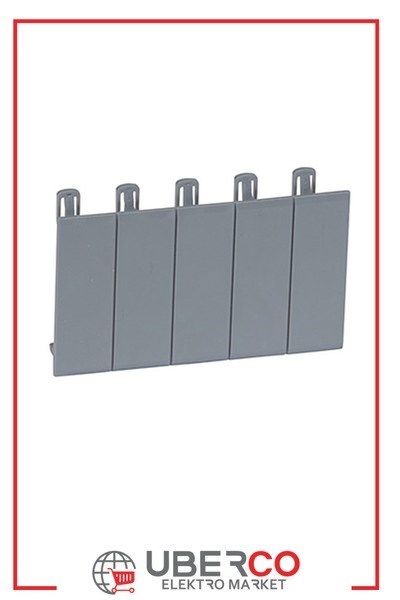 LEGRAND 001961Legrand Plexo³ boşluk plakası 5modül gri R746ALegrand Boşluk plakası{ubercoelektromarket}