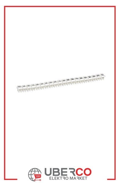 LEGRAND 038154Legrand CAB 3 İşaretleme Sistemi - Kablo ve klemens işaretleme - Rakam 81'den 100'e kadar - Kesit 0,5-1,5 mm²Legrand CAB 3 İşaretleme Sistemi - Kablo ve klemens{ubercoelektromarket}