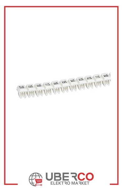 LEGRAND 038155Legrand CAB 3 İşaretleme Sistemi - Kablo ve klemens işaretleme - Rakam Boş - Kesit 0,5-1,5 mm²Legrand CAB 3 İşaretleme Sistemi - Kablo ve klemens{ubercoelektromarket}
