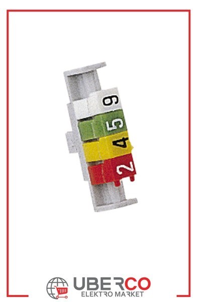 LEGRAND 038392Legrand CAB 3 İşaretleme Sistemi - Klemens ve kablo numarası taşıyıcı - Kesiti 0,5-1,5 mm2 (* Sadece Viking klemens üstüne klipslenebilir)Legrand CAB 3 İşaretleme Sistemi - Klemens ve kablo numarası{ubercoelektromarket}