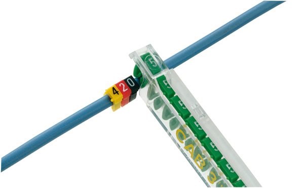 LEGRAND 038394Legrand CAB 3 İşaretleme Sistemi - Şarjör - İşaret kesit çapı 0,15-0,5 mm2Legrand CAB 3 İşaretleme Sistemi - Şarjör - İşaret kesit{ubercoelektromarket}