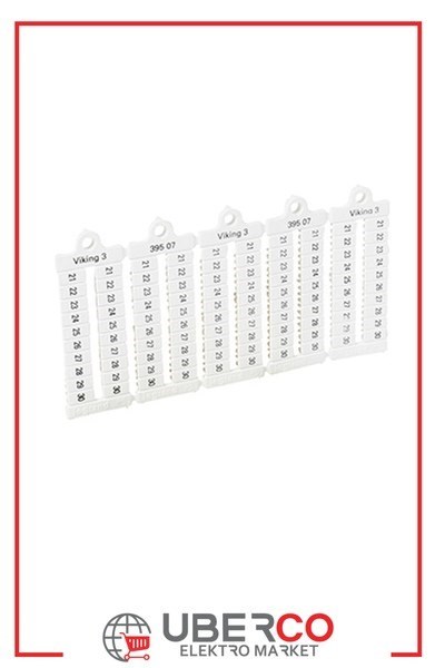 LEGRAND 039507Legrand CAB 3 İşaretleme Sistemi - Tekrarlanma Rakamlar - 10 kez 21-30 - Kesit 0,5-1,5 mm²Legrand CAB 3 İşaretleme Sistemi - Tekrarlanma Rakamlar{ubercoelektromarket}