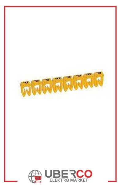 LEGRAND 038345Legrand CAB 3 İşaretleme Sistemi - Viking 3 klemens/kablo harf işaretleme - Harf P - Kesit 1,5-2,5 mm²Legrand CAB 3 İşaretleme Sistemi - Viking 3 klemens-kablo{ubercoelektromarket}
