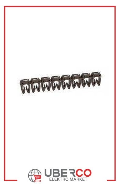 LEGRAND 038221Legrand CAB 3 İşaretleme Sistemi - Viking 3 klemens/kablo rakam işaretleme - Rakam 1 - Kesit 1,5-2,5 mm²Legrand CAB 3 İşaretleme Sistemi - Viking 3 klemens-kablo{ubercoelektromarket}