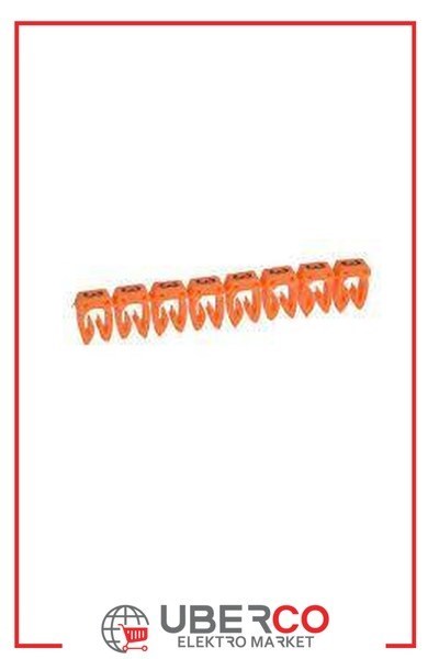 LEGRAND 038223Legrand CAB 3 İşaretleme Sistemi - Viking 3 klemens/kablo rakam işaretleme - Rakam 3 - Kesit 1,5-2,5 mm²Legrand CAB 3 İşaretleme Sistemi - Viking 3 klemens-kablo{ubercoelektromarket}