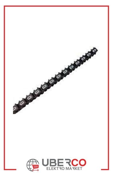 LEGRAND 038210Legrand CAB 3 İşaretleme Sistemi - Viking 3 klemens/kablo rakam işaretleme - Rakam 0 - Kesit 0,5-1,5 mm²Legrand CAB 3 İşaretleme Sistemi - Viking 3 klemens-kablo{ubercoelektromarket}